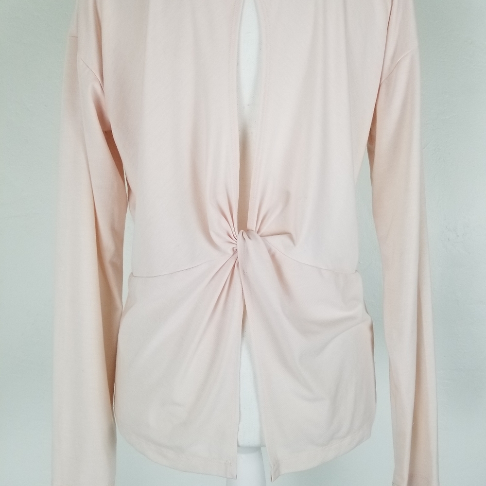 Athleta pink Essence twist back athletic top S - Picture 6 of 10